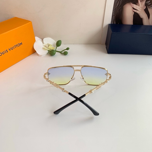 ルイヴィトンサングラス角部分ディテール